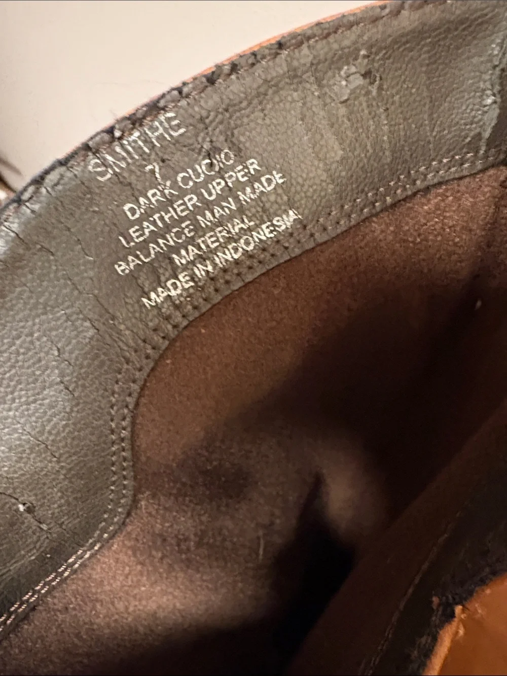 Steve Madden Tall Over-the-Knee Leather Boots in Cognac